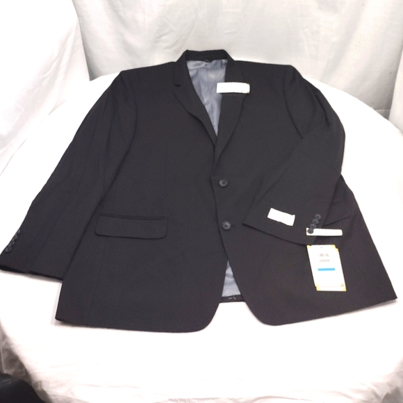 J.M. Haggar Black Classic Fit 48 Long Single Breast Premium Stretch Suit Jacket - Picture 9 of 15